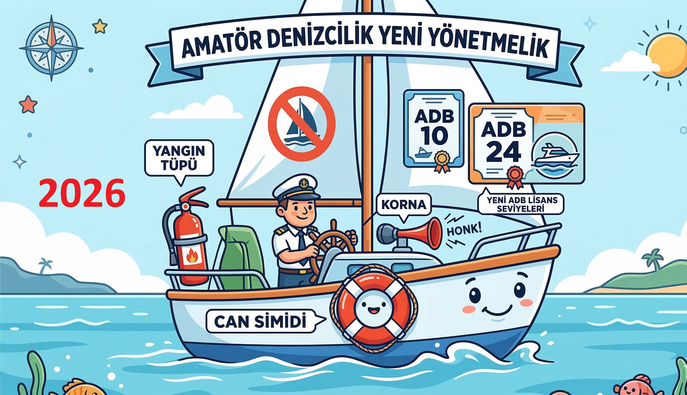 Yeni 2026 Amatör Denizcilik Yönetmeliği ve Yorumlar